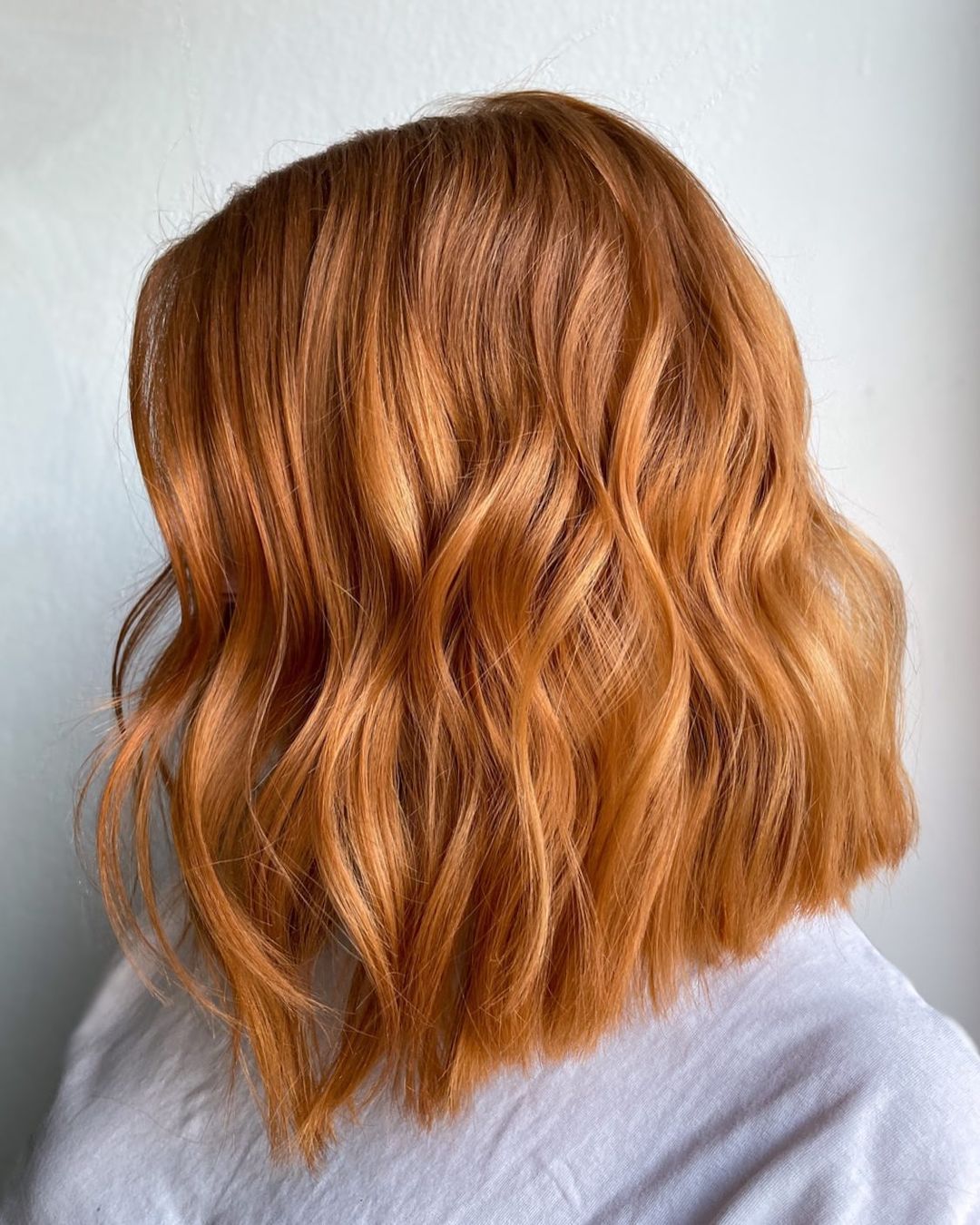 Inverted Copper Lob with Waves