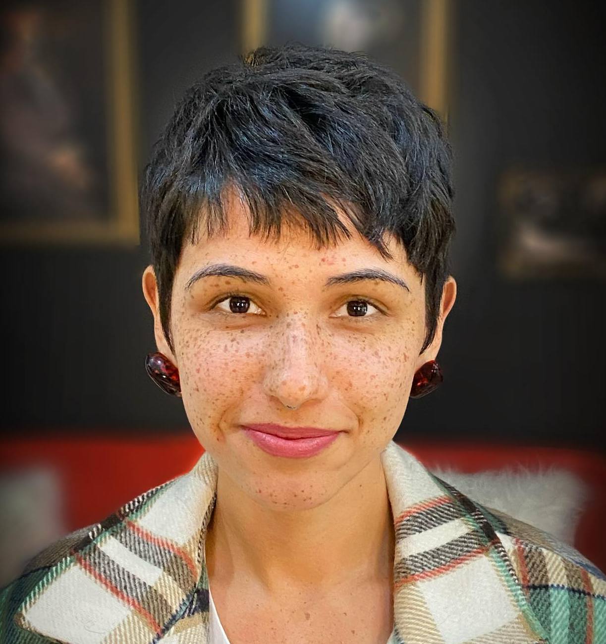 Short Choppy Pixie for Coarse Hair